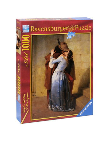 RVSPA00061,Ravensburger - Puzzle Hayez sarutul 1000 piese design nou