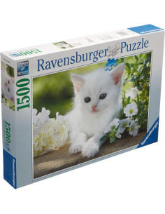 RVSPA00706,Ravensburger - Puzzle pisicuta alba 1500 piese design nou
