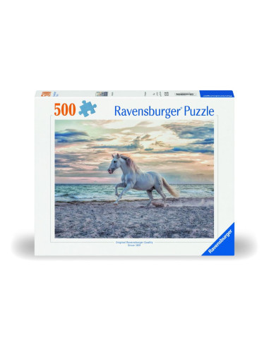 RVSPA00222,Ravensburger - Puzzle cal pe plaja 500 piese design nou