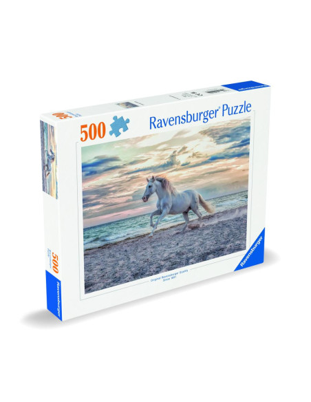 RVSPA00222,Ravensburger - Puzzle cal pe plaja 500 piese design nou