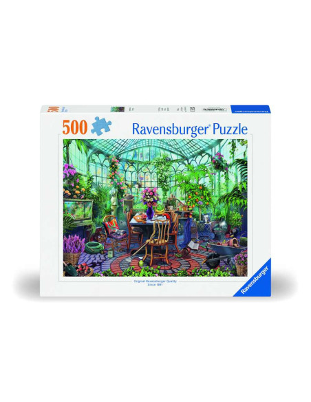 RVSPA00207,Ravensburger - Puzzle dimineata in gradina 500 piese design nou