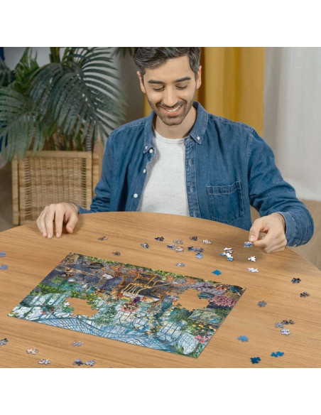 RVSPA00207,Ravensburger - Puzzle dimineata in gradina 500 piese design nou
