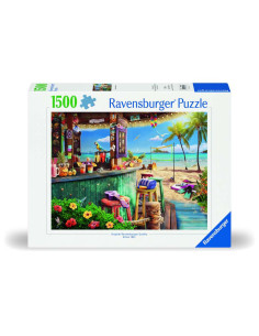 RVSPA00743,Ravensburger - Puzzle bar pe plaja 1500 piese design nou