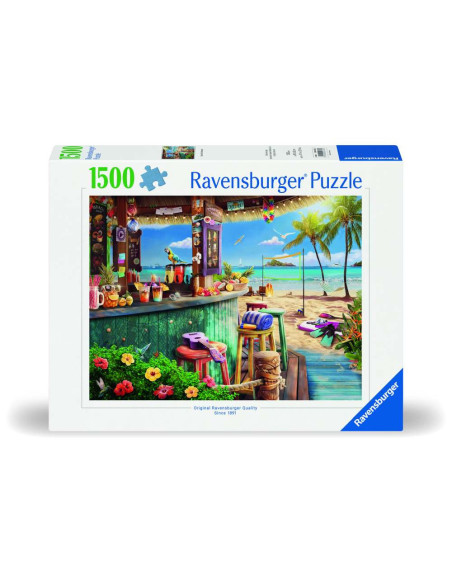 RVSPA00743,Ravensburger - Puzzle bar pe plaja 1500 piese design nou