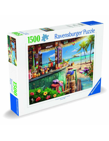 RVSPA00743,Ravensburger - Puzzle bar pe plaja 1500 piese design nou