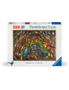 RVSPA00281,Ravensburger - Puzzle curcubeu de pasari 1000 piese design nou