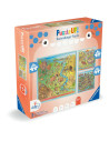 RVSPC04005,Ravensburger - Puzzle Up istorie 3 puzzle 100 121 144 piese