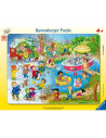 RVSPC04043,Ravensburger - Puzzle tip rama lacul in cele 4 anotimpuri 30 piese