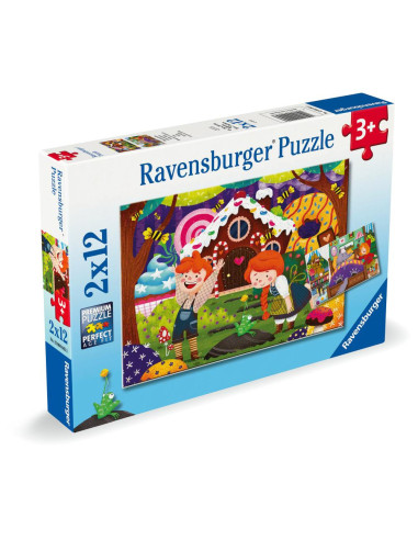 RVSPC04045,Ravensburger - Puzzle povesti cu zane 2x12 piese
