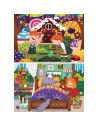 RVSPC04045,Ravensburger - Puzzle povesti cu zane 2x12 piese