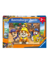 RVSPC04167,Ravensburger - Puzzle Rubble si echipa lui 2x12 piese