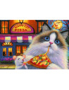 RVSPC04060,Ravensburger - Puzzle pisica mancand pizza 35 piese