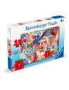 RVSPC04063,Ravensburger - Puzzle iepurasi si fructe de padure 35 piese