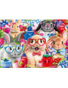 RVSPC04063,Ravensburger - Puzzle iepurasi si fructe de padure 35 piese