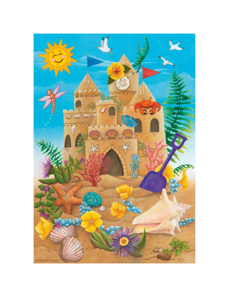 RVSPC04098,Ravensburger - Puzzle castel de nisip 35 piese