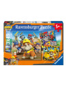 RVSPC04168,Ravensburger - Puzzle Rubble si echipa lui 3x49 piese