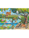 RVSPC04100,Ravensburger - Puzzle animale deasupra si sub apa 60 piese