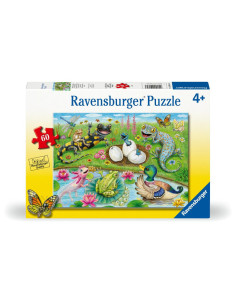 RVSPC04131,Ravensburger - Puzzle puiuti care ies din oua 60 piese 2