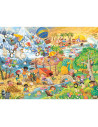 RVSPC04050,Ravensburger - Puzzle distractia copiilor in cele 4 anotimpuri 100 piese XXL