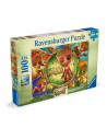 RVSPC04128,Ravensburger - Puzzle Marvel Groot 100 piese XXL