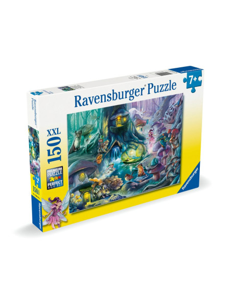 RVSPC04051,Ravensburger - Puzzle Padurea magica 150 piese XXL