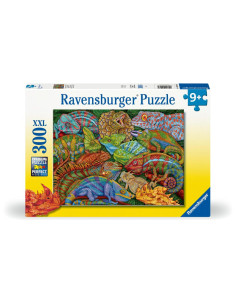RVSPC04103,Ravensburger - Puzzle reptile fascinante 300 piese XXL