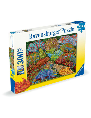 RVSPC04103,Ravensburger - Puzzle reptile fascinante 300 piese XXL