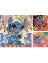 RVSPC01070,Ravensburger - Puzzle Disney Stitch in ritmul muzicii 3x49 piese