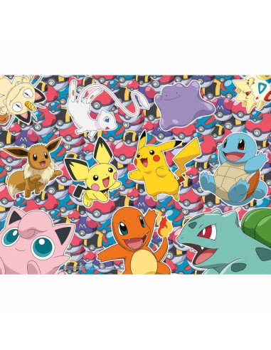 RVSPC13338,Ravensburger - Puzzle Pokemon gata de lupta 100 piese XXL