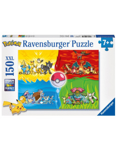 RVSPC10035,Ravensburger - Puzzle diferite tipuri de Pokemoni 150 piese XXL 2