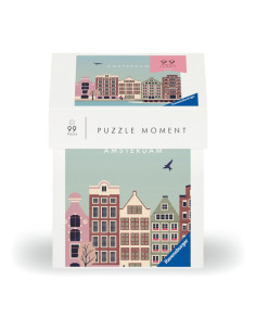 RVSPA01377,Ravensburger - Puzzle Moment Amsterdam 99 piese