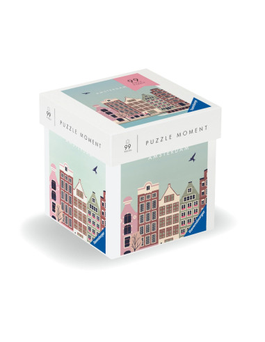 RVSPA01377,Ravensburger - Puzzle Moment Amsterdam 99 piese