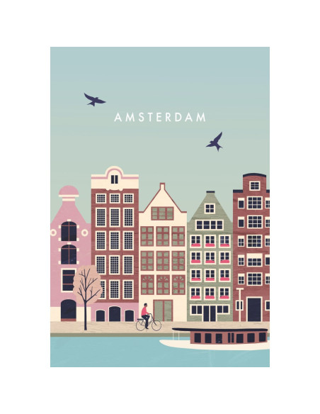 RVSPA01377,Ravensburger - Puzzle Moment Amsterdam 99 piese