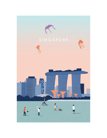 RVSPA01379,Ravensburger - Puzzle Moment Singapore 99 piese