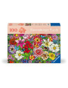 RVSPA01364,Ravensburger - Puzzle pentru varstnici fereastra flori cu sablon de imagine si suport din carton 100 piese mari XL