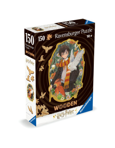 RVSPA01458,Ravensburger - Puzzle contur din lemn Harry Potter 150 piese