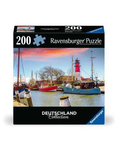 RVSPA01476,Ravensburger - Puzzle Moment portul din Ahlbeck 200 piese