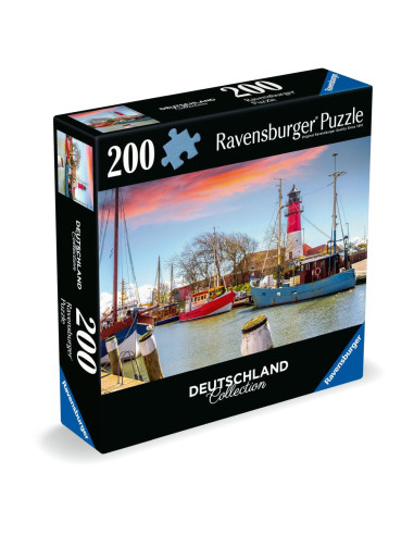 RVSPA01476,Ravensburger - Puzzle Moment portul din Ahlbeck 200 piese