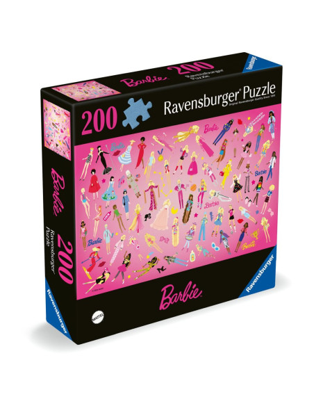 RVSPA01492,Ravensburger - Puzzle Moment lumea Barbie 200 piese