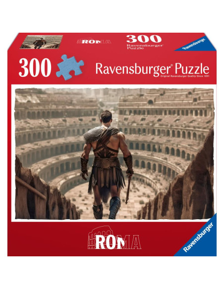 RVSPA04037,Ravensburger - Puzzle colectia de arta Gladiator 300 piese