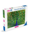 RVSPA01332,Ravensburger - Puzzle animale colorate paun 500 piese