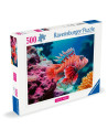 RVSPA01334,Ravensburger - Puzzle animale colorate pestele leu rosu 500 piese