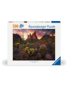 RVSPA01380,Ravensburger - Puzzle cactusi 500 piese