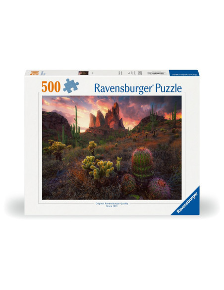 RVSPA01380,Ravensburger - Puzzle cactusi 500 piese