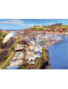 RVSPA00011,Ravensburger - Puzzle peisaje pitoresti Yorkshire Whitby si Runswick Bay 2x500 piese