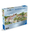 RVSPA00024,Ravensburger - Puzzle casute cozy din nordul Yorkshire 2x500 piese