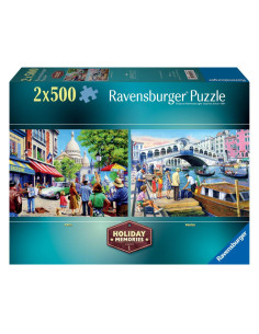 RVSPA01272,Ravensburger - Puzzle amintiri din vacanta 2x500 piese 2