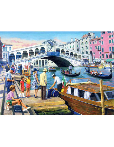 RVSPA01272,Ravensburger - Puzzle amintiri din vacanta 2x500 piese