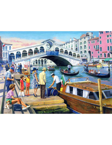 RVSPA01272,Ravensburger - Puzzle amintiri din vacanta 2x500 piese