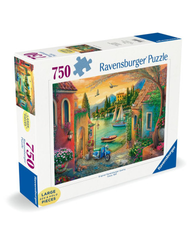 RVSPA01516,Ravensburger - Puzzle vedere din vila europeana 750 piese mari